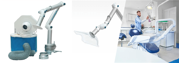 aspirazione e filtrazione aerosol settore odontoiatrico