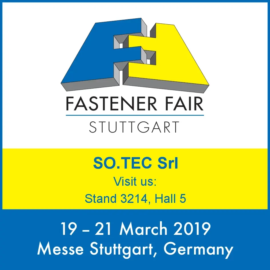 Torna la fiera Fastener Fair a Stoccarda